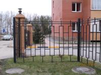 Железные ограждения для забора цена Новосибирск Варф