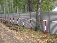 Заборы из профлиста в Новосибирске изготовление