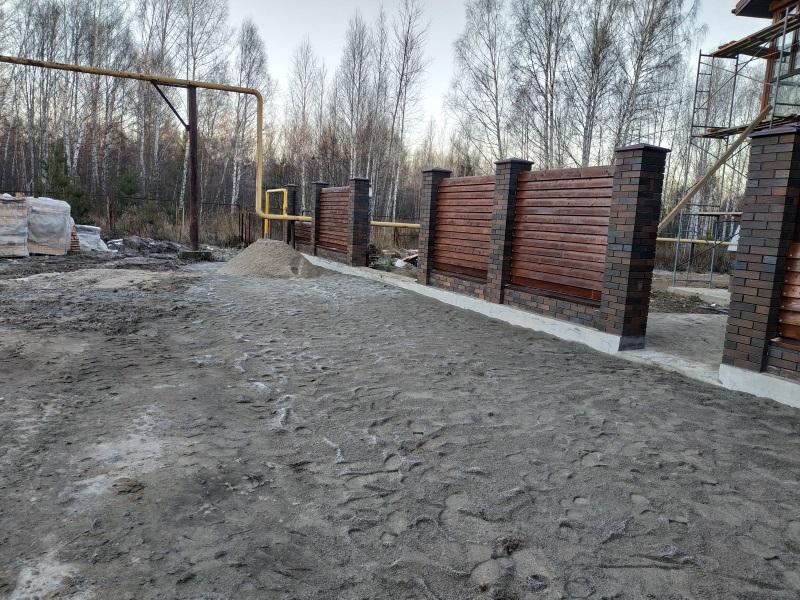 Комбинированные заборы Новосибирск Комбинированные заборы Новосибирск