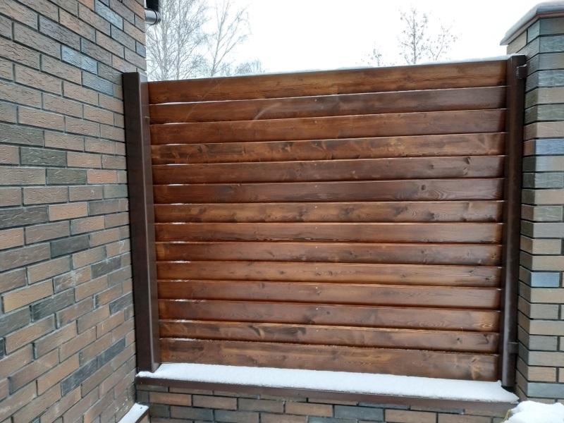 Недорогие комбинированные заборы Недорогие комбинированные заборы в Новосибирске