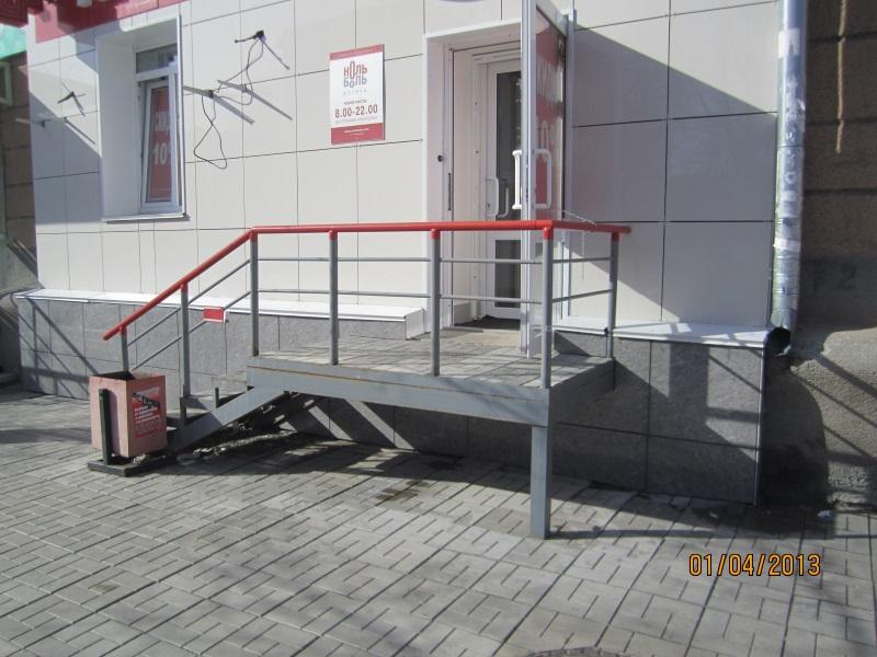 Металлическое крыльцо для подъездов, офисов, магазинов Металлическое крыльцо для подъездов, офисов, магазинов Новосибирск