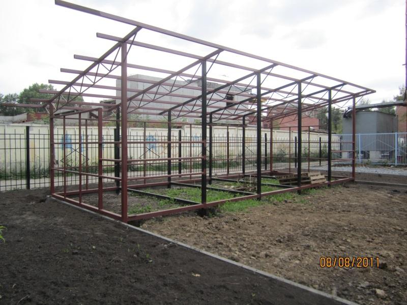 Ограждение детской площадки из металла в Новосибирске
