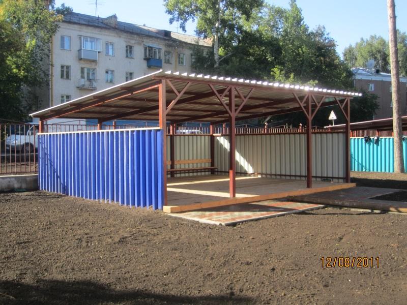 Металлические детские беседки Металлические детские беседки в Новосибирске