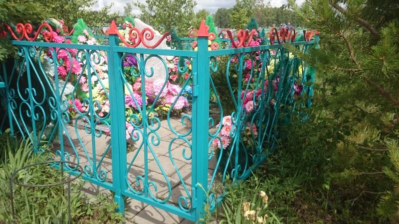 Оградки на кладбище Новосибирск